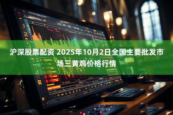 沪深股票配资 2025年10月2日全国主要批发市场三黄鸡价格行情